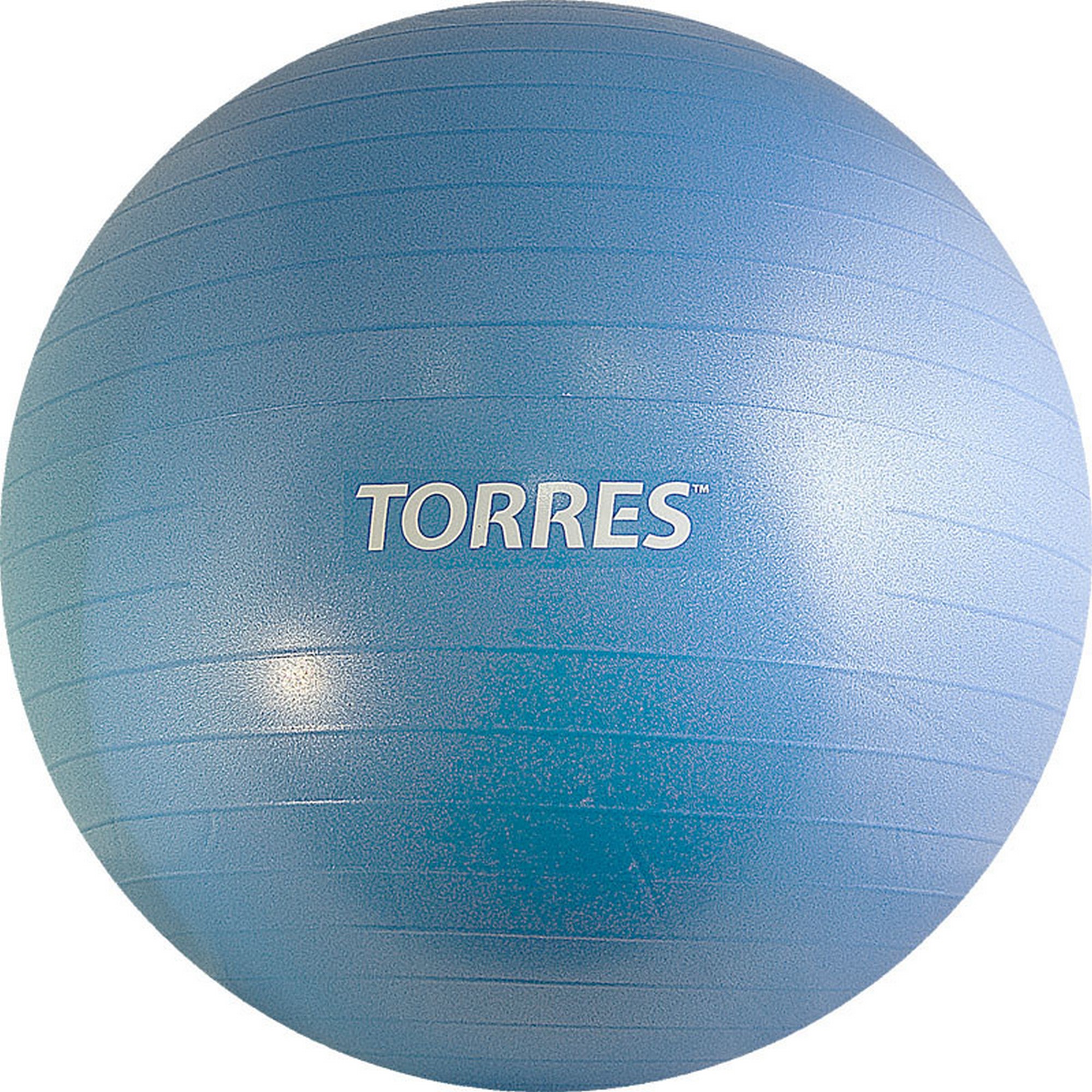 Мяч гимнастический d75 см Torres с насосом AL121175BL голубой 2000_2000