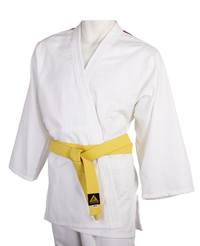 Пояс для кимоно Yunior желтый 651_800