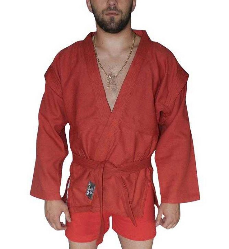 Куртка для самбо елочка без подкладки Atemi плотность 500 гр/м2 AX5 736_800