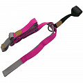 Эспандер Sportex для растяжки - йога лента Profi 3м B34480 розовый 120_120