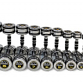 Комплект хромированных гантелей 10 пар от 1 до 10кг Hasttings Digger HD51D5B-1-10 120_120