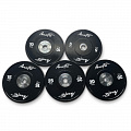 Бамперный диск для кроссфита 5 кг AeroFit AFBD5 черный 120_120