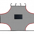 Сеть специальная для отработки ударов по воротам 3х2м, с креплениями Barret S.r.l. PTI.275 120_120