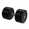 Гантель Профи с вращающейся ручкой, 41 кг MB Barbell MB-FdbM-B41 120_120