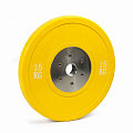 Диск соревновательный Stecter D50 мм 15 кг (желтый) 2188 120_120