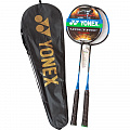 Набор для бадминтона 2 ракетки в чехле Yonex Replika E43163-1 синий 120_120