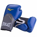 Перчатки боксерские Everlast Pro Style Elite 2216E, 16oz, к/з, синий 120_120